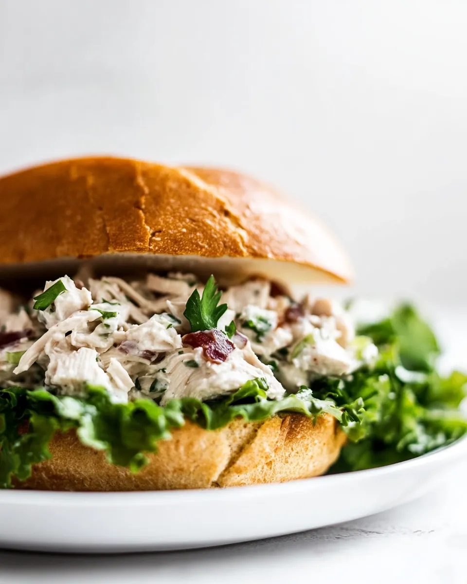 Classic Chicken Salad Sandwich image