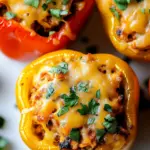 Homemade Chicken Stuffed Peppers photo