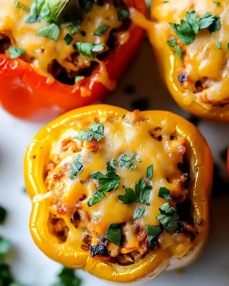 Homemade Chicken Stuffed Peppers photo
