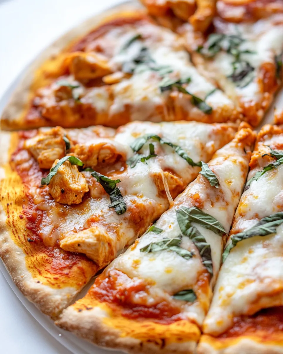Classic Chicken Tikka Masala Pizza image