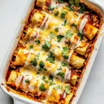 Homemade Chicken and Rice Enchiladas photo