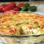 Homemade Chile Relleno Quiche photo