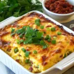 Homemade Chiles Rellenos Breakfast Strata with Optional Chorizo photo