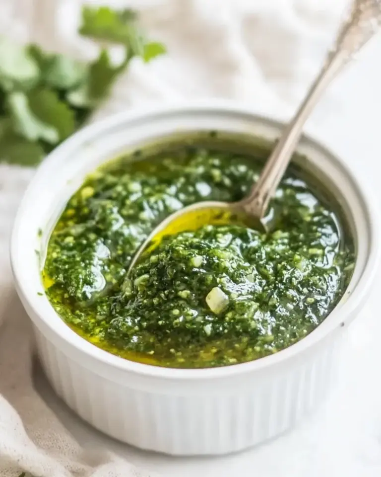 Homemade Chimichurri Sauce Recipe photo