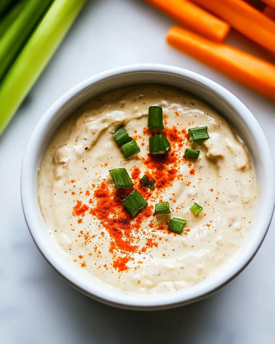 Delicious Chipotle Ranch Dip shot