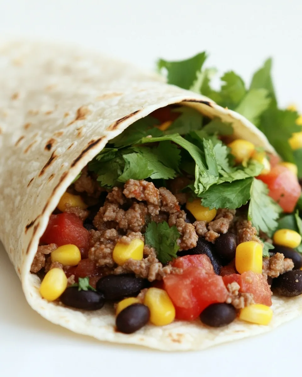 Homemade Chipotle Taco or Burrito Filling photo