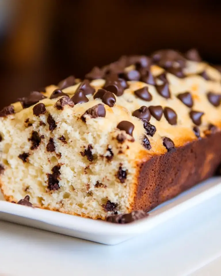 Homemade Chocolate Chip Loaf photo