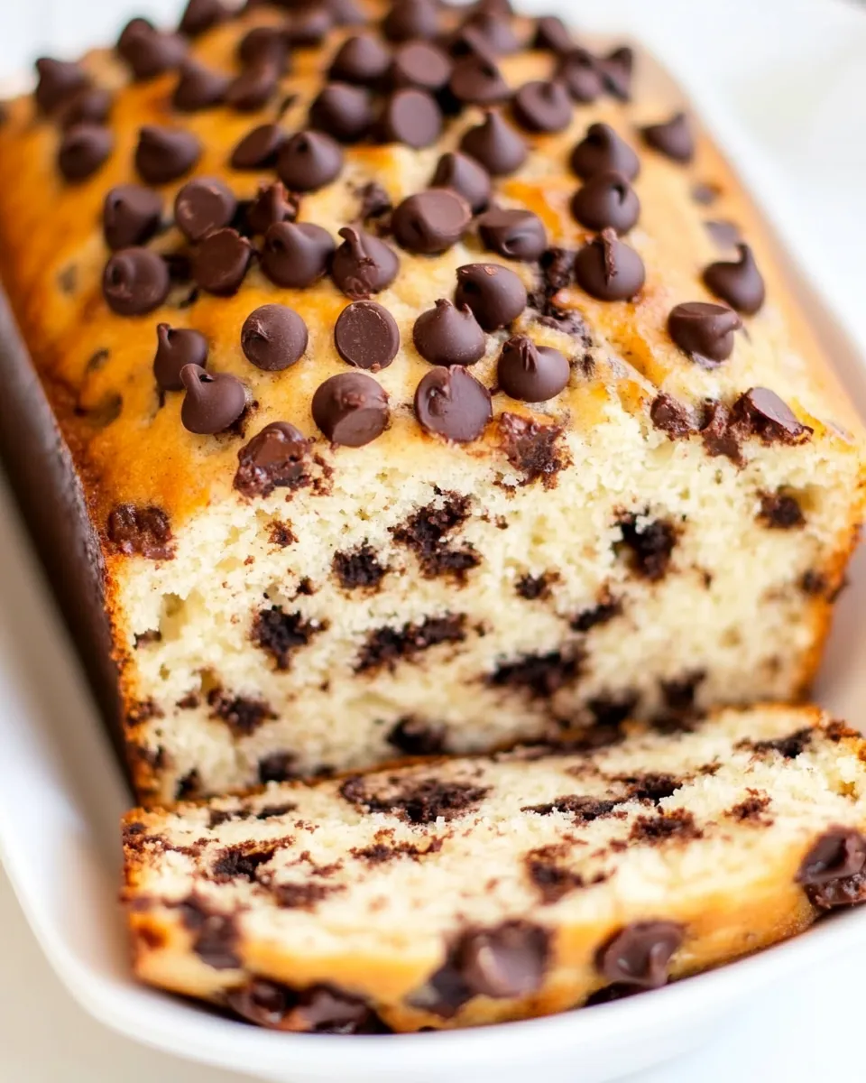 Easy Chocolate Chip Loaf recipe photo