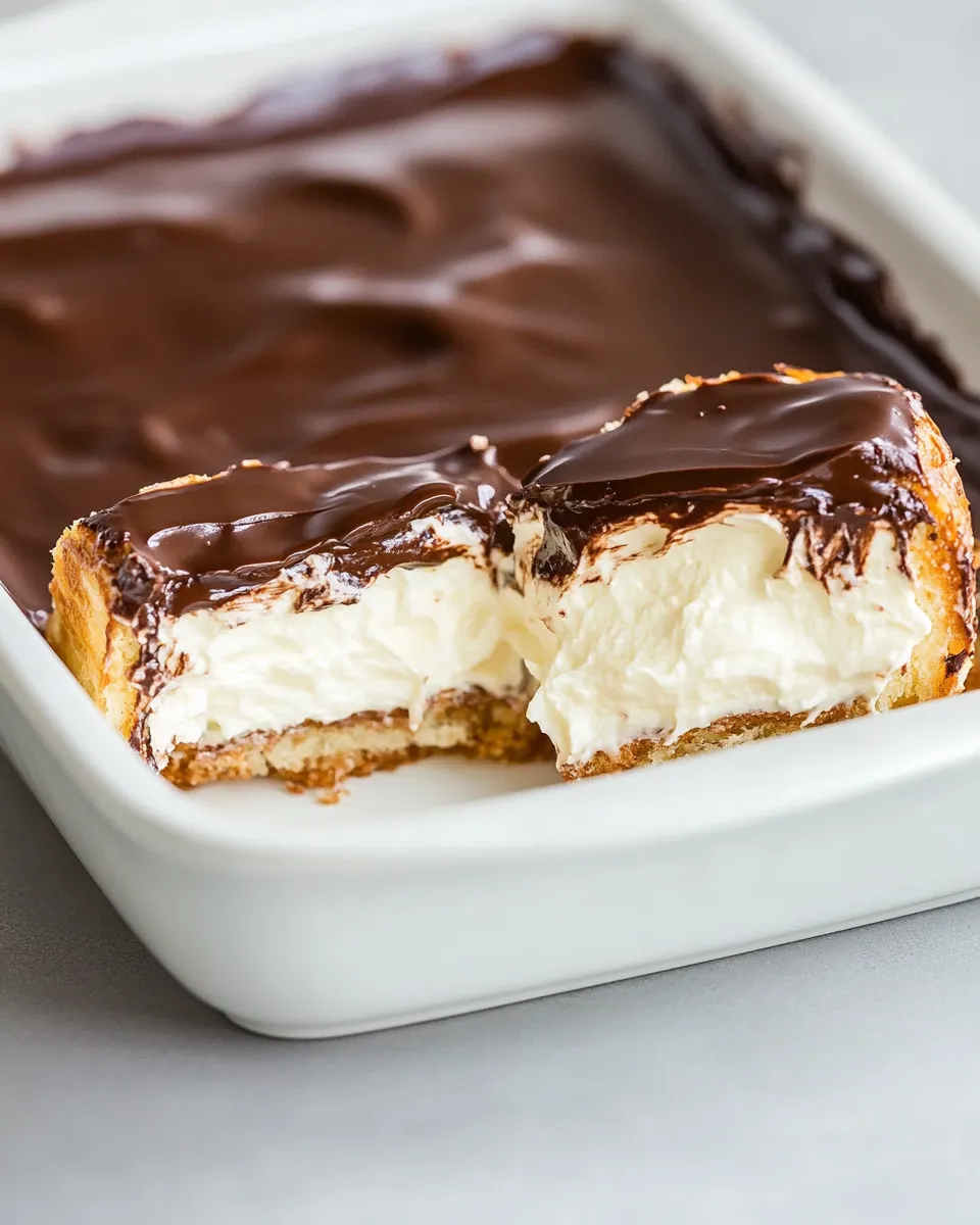 delicious Chocolate Eclair Cake (From Scratch) dish photo
