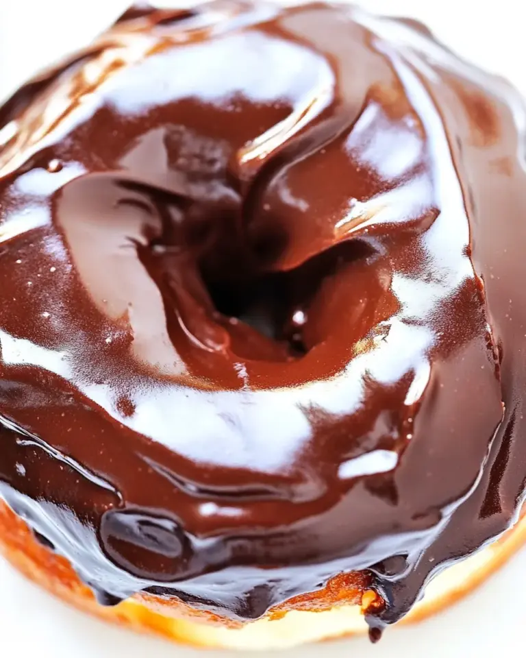 homemade Chocolate Frosted Vanilla Donuts photo