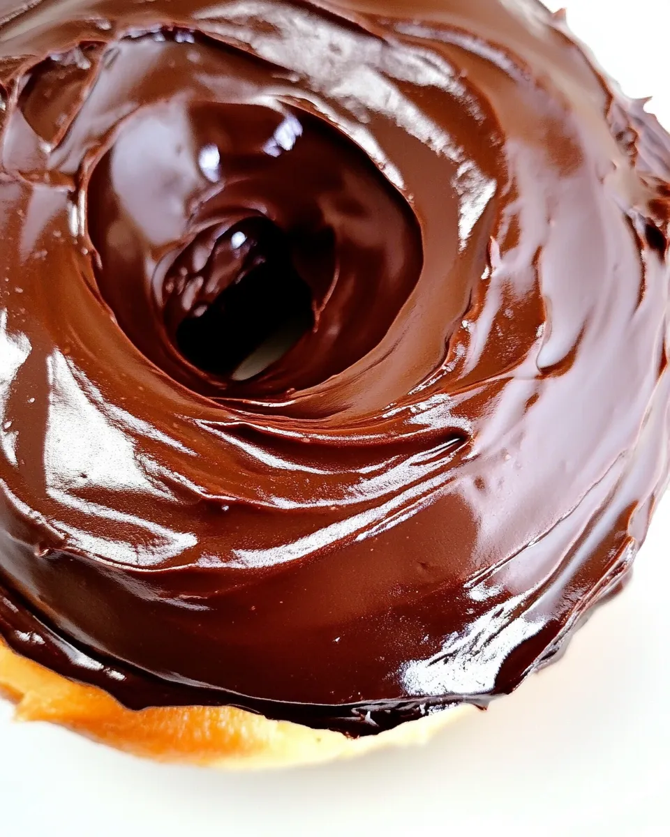 classic Chocolate Frosted Vanilla Donuts image