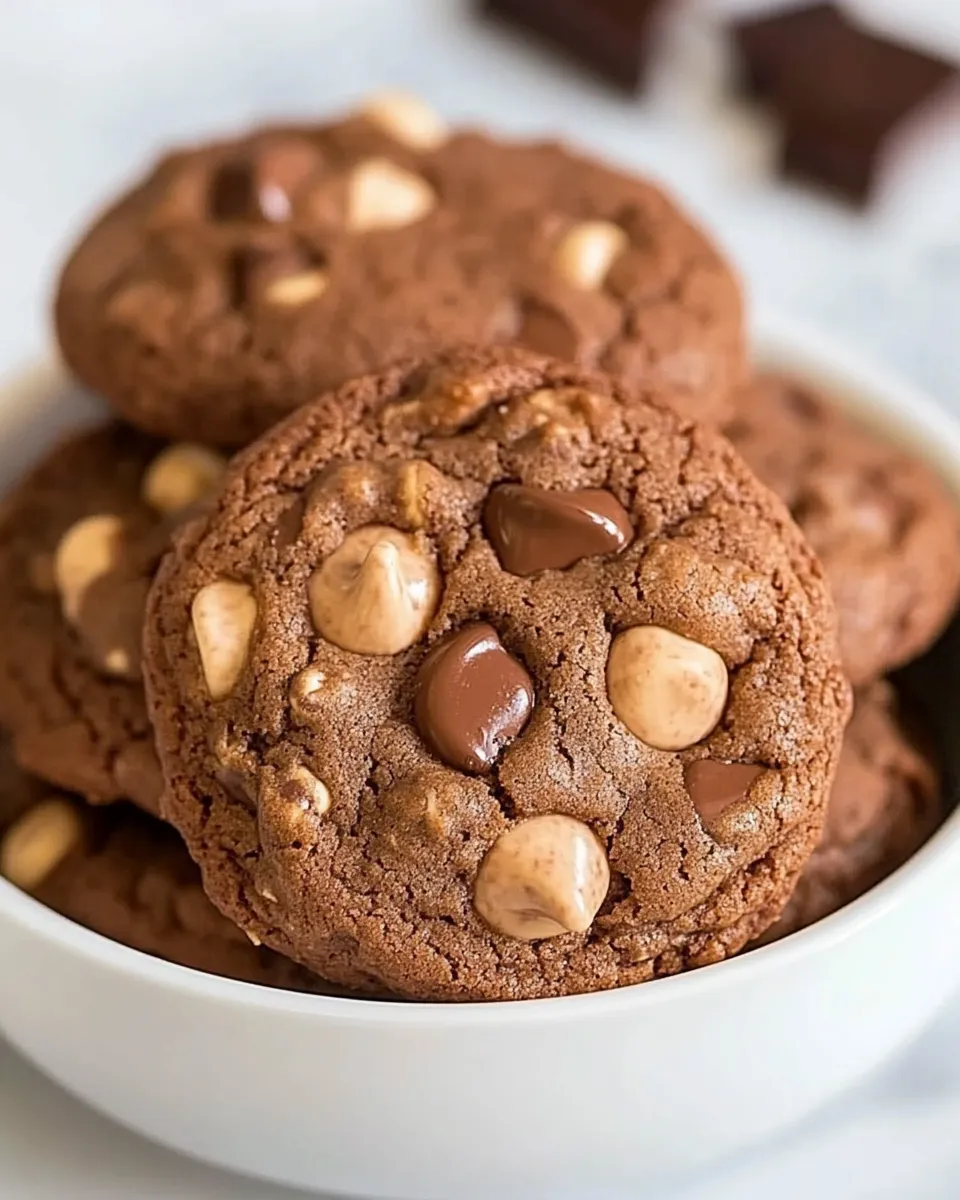 Homemade Chocolate Malted Whopper Cookies photo