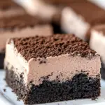 homemade Chocolate Mousse Brownies or Best Brownies EVER! photo