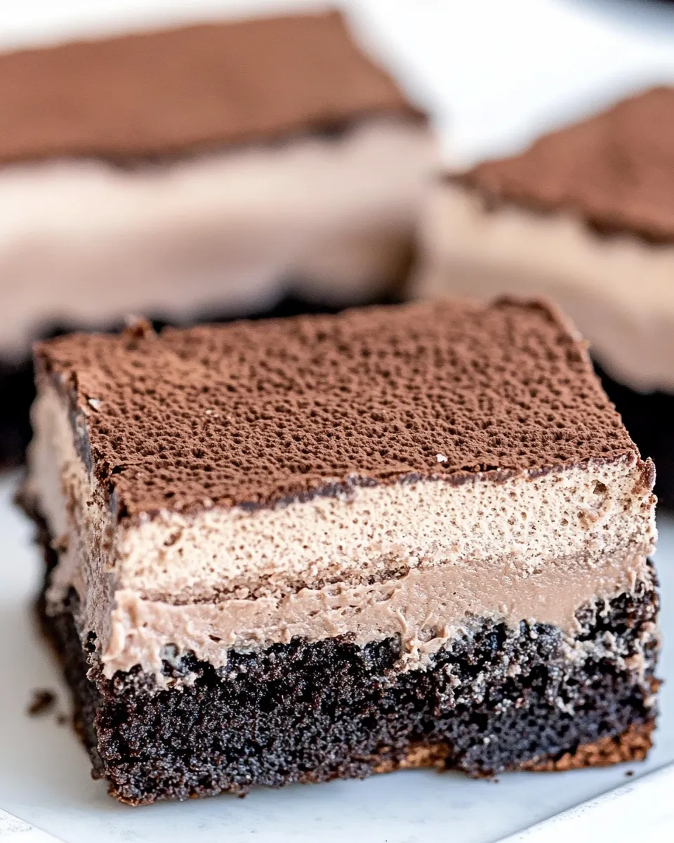 easy Chocolate Mousse Brownies or Best Brownies EVER! recipe image