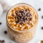 homemade Chocolate Peanut Butter Overnight Oats photo