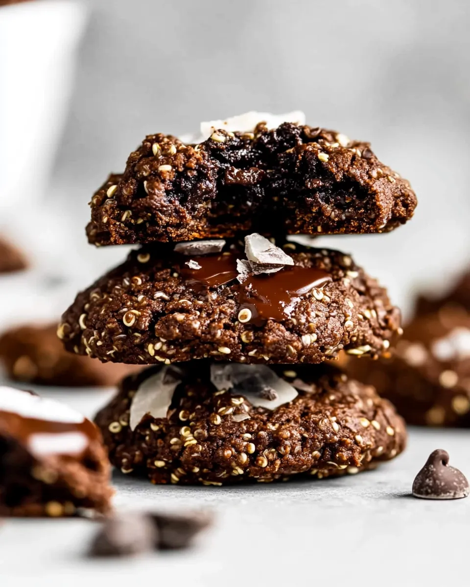 Easy Chocolate Quinoa Cookies picture