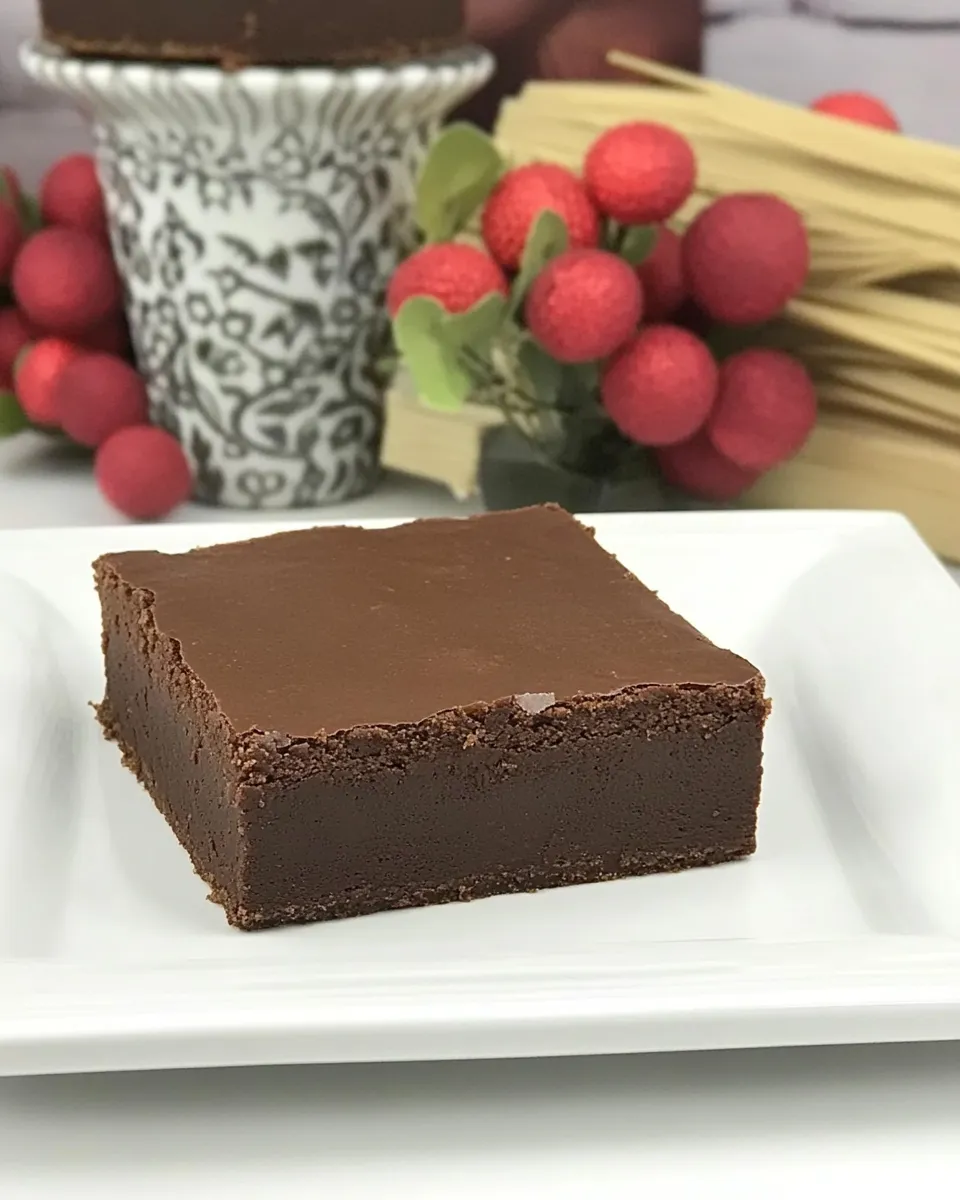 Easy Chocolate Truffle Brownies picture