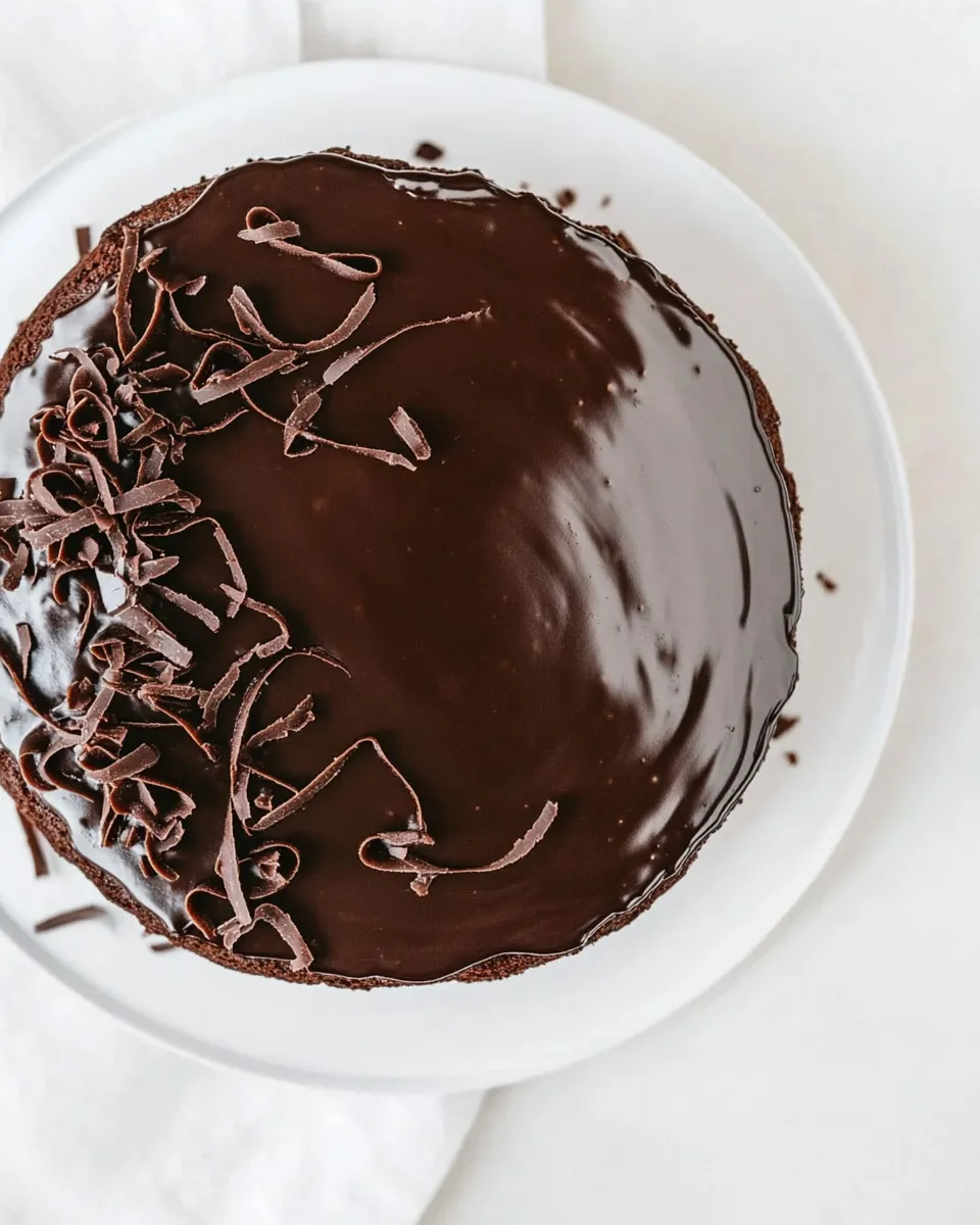 Classic Chocolate Truffle Cake image