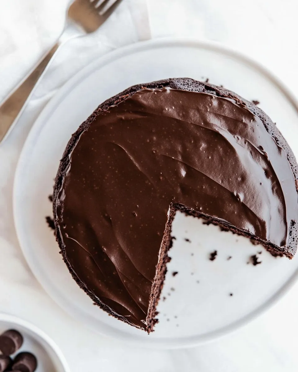 Easy Chocolate Truffle Cake picture