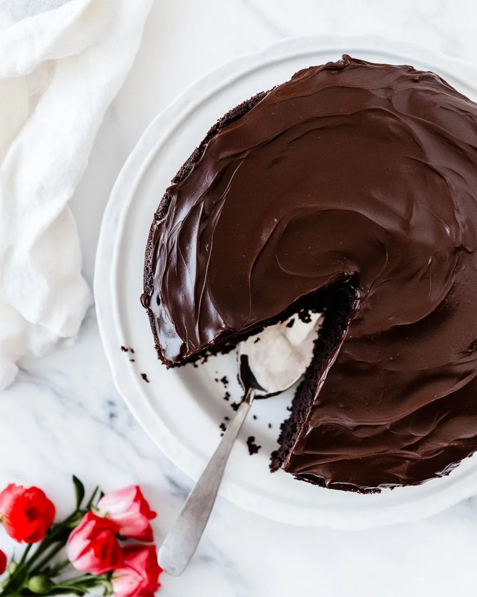 Delicious Chocolate Truffle Cake recipe image