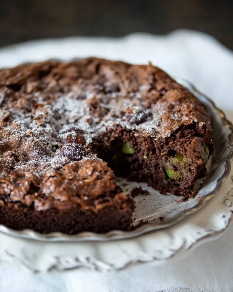 Homemade Chocolate Zucchini Date Cake photo