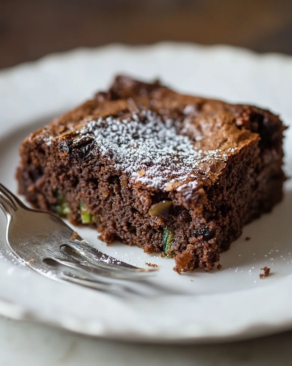Classic Chocolate Zucchini Date Cake image