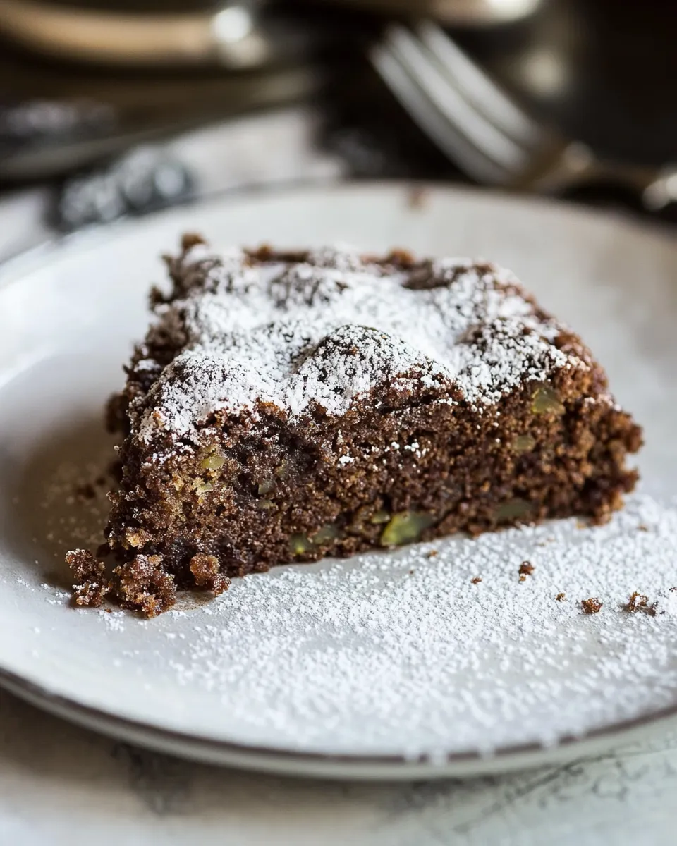 Easy Chocolate Zucchini Date Cake picture