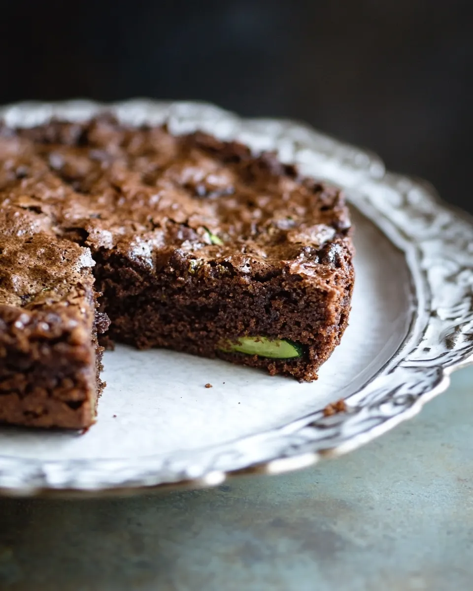 Delicious Chocolate Zucchini Date Cake recipe image