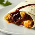Homemade Chorizo Breakfast Burrito photo