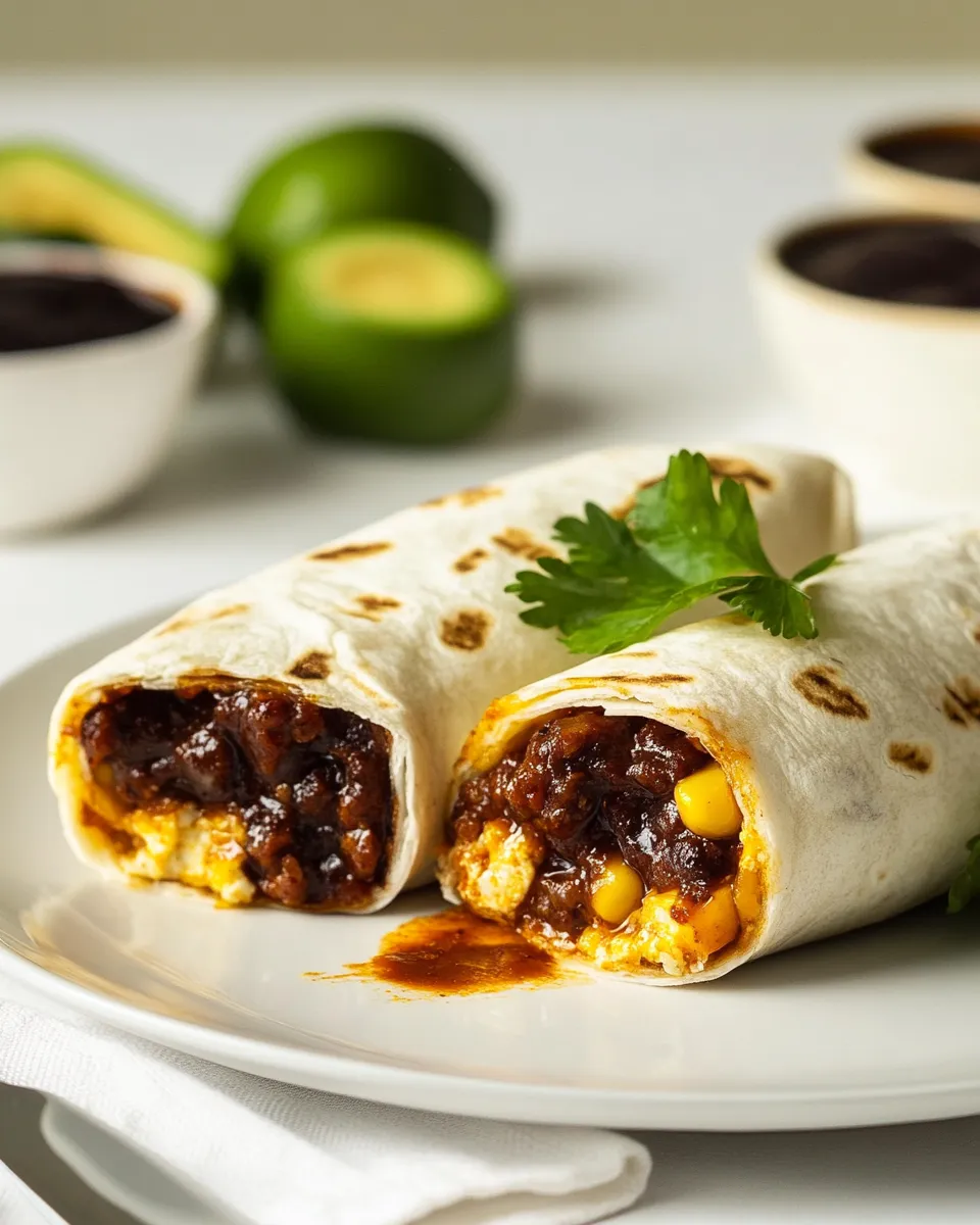 Easy Chorizo Breakfast Burrito recipe photo
