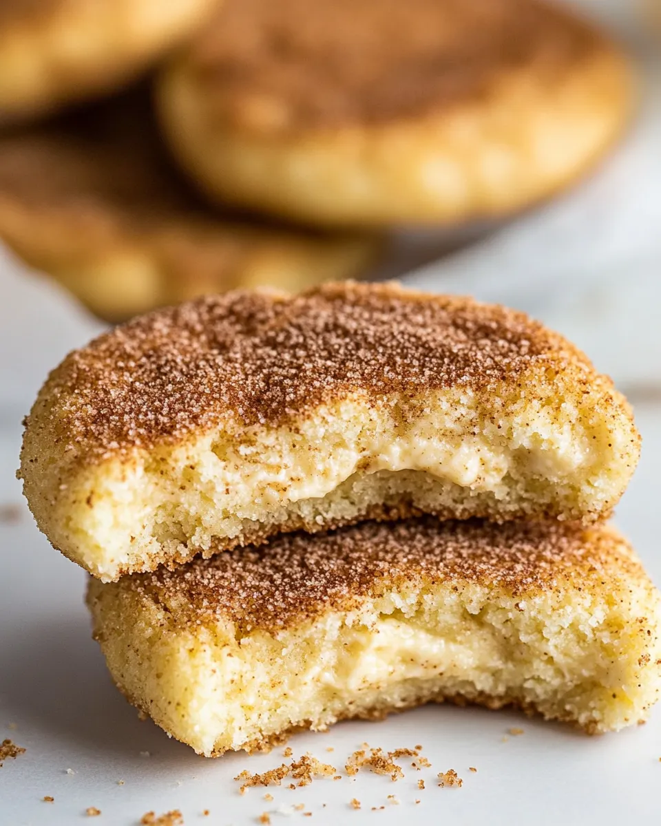 Delicious Churro Cheesecake Cookies dish photo