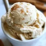 Homemade Cinnamon Bun Ice Cream photo