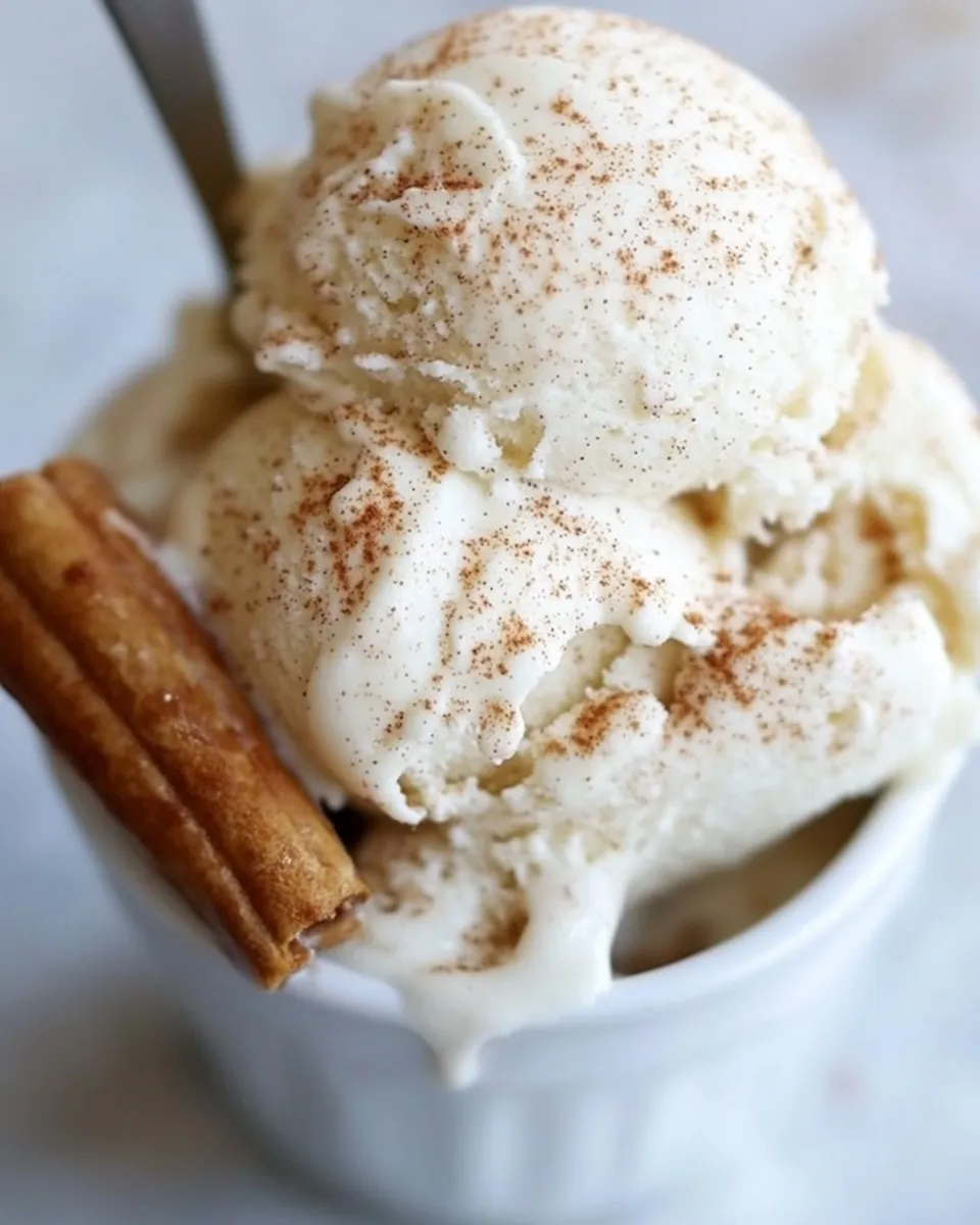 Classic Cinnamon Bun Ice Cream image