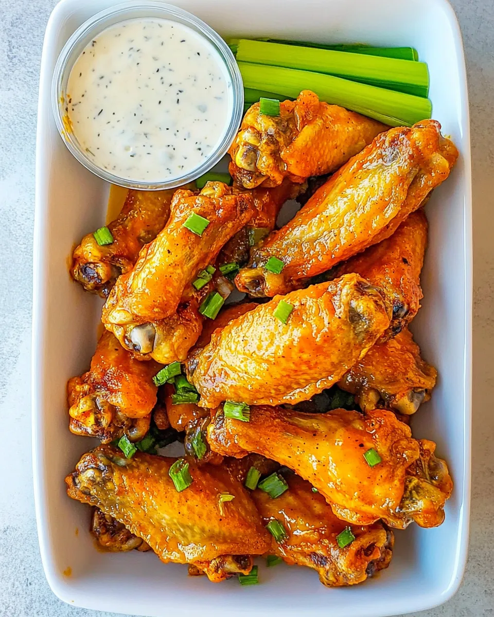 Homemade Classic Buffalo Wings photo
