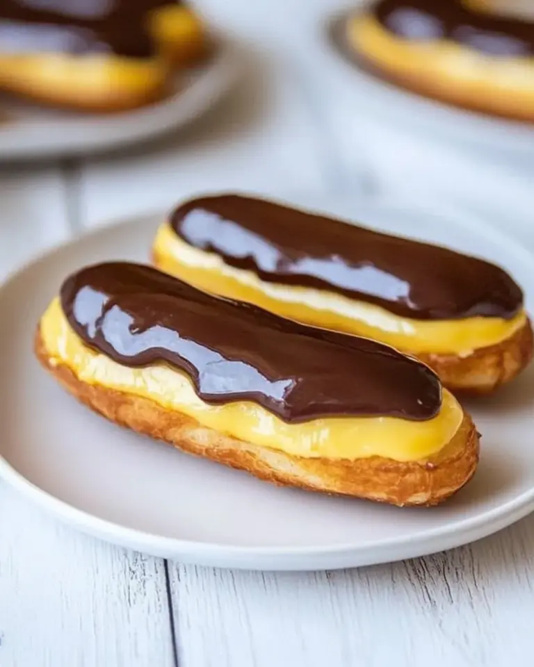 Homemade Classic Eclairs photo