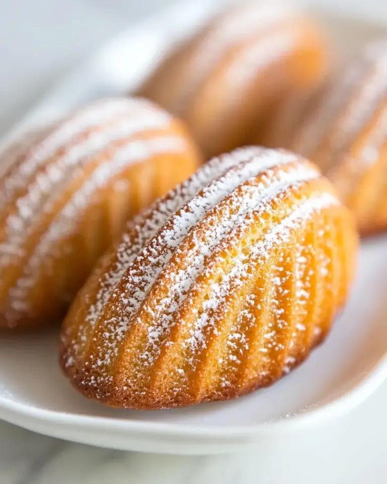 Homemade Classic French Madeleines photo