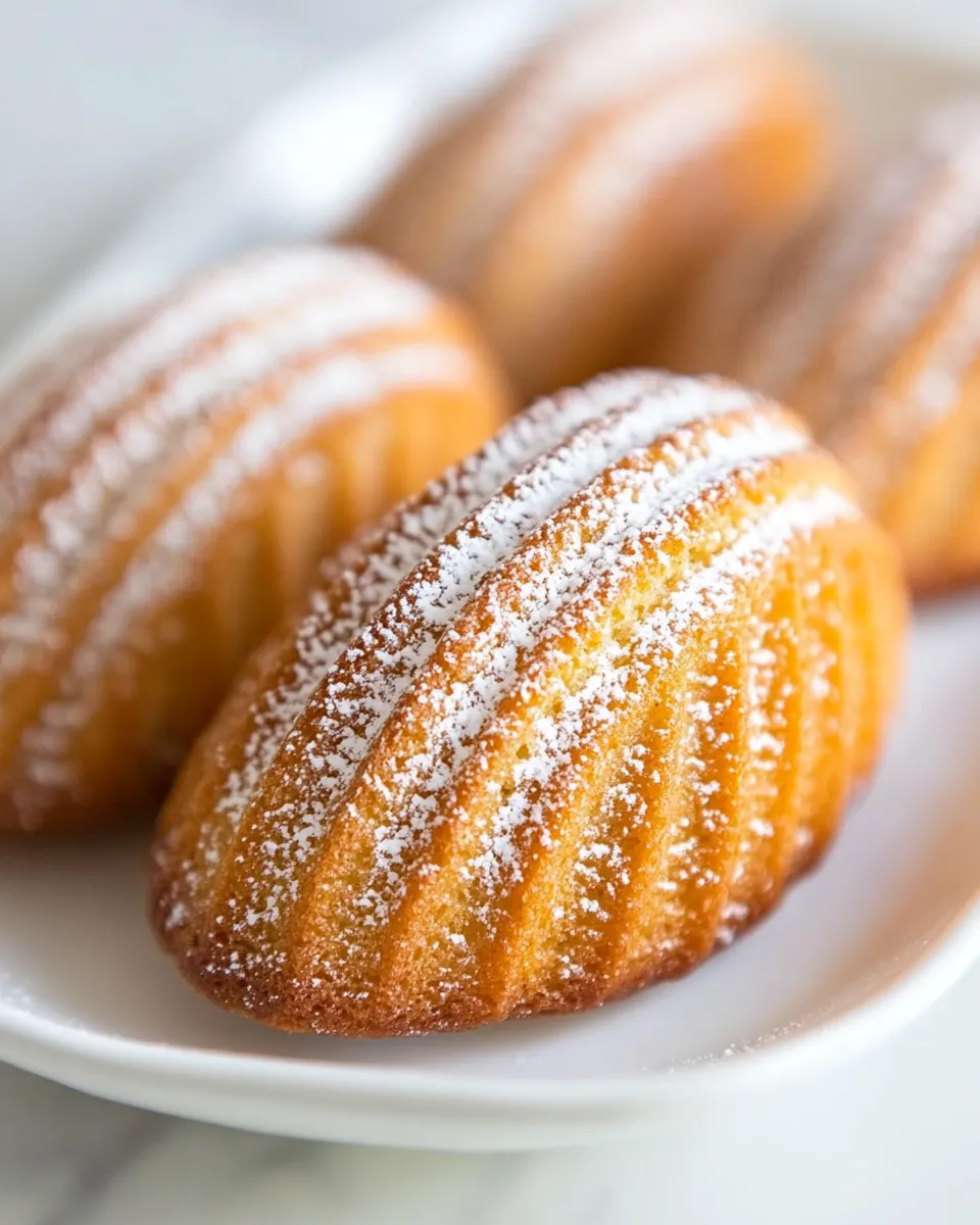 Homemade Classic French Madeleines photo