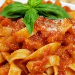 Homemade Classic Red Sauce Pasta photo