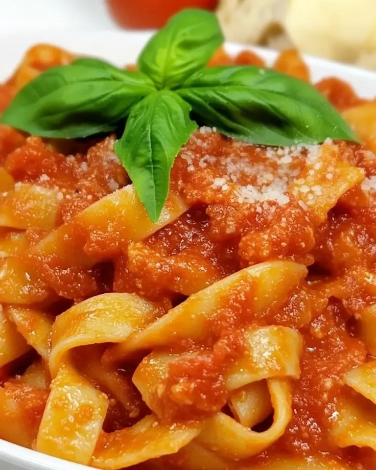 Homemade Classic Red Sauce Pasta photo