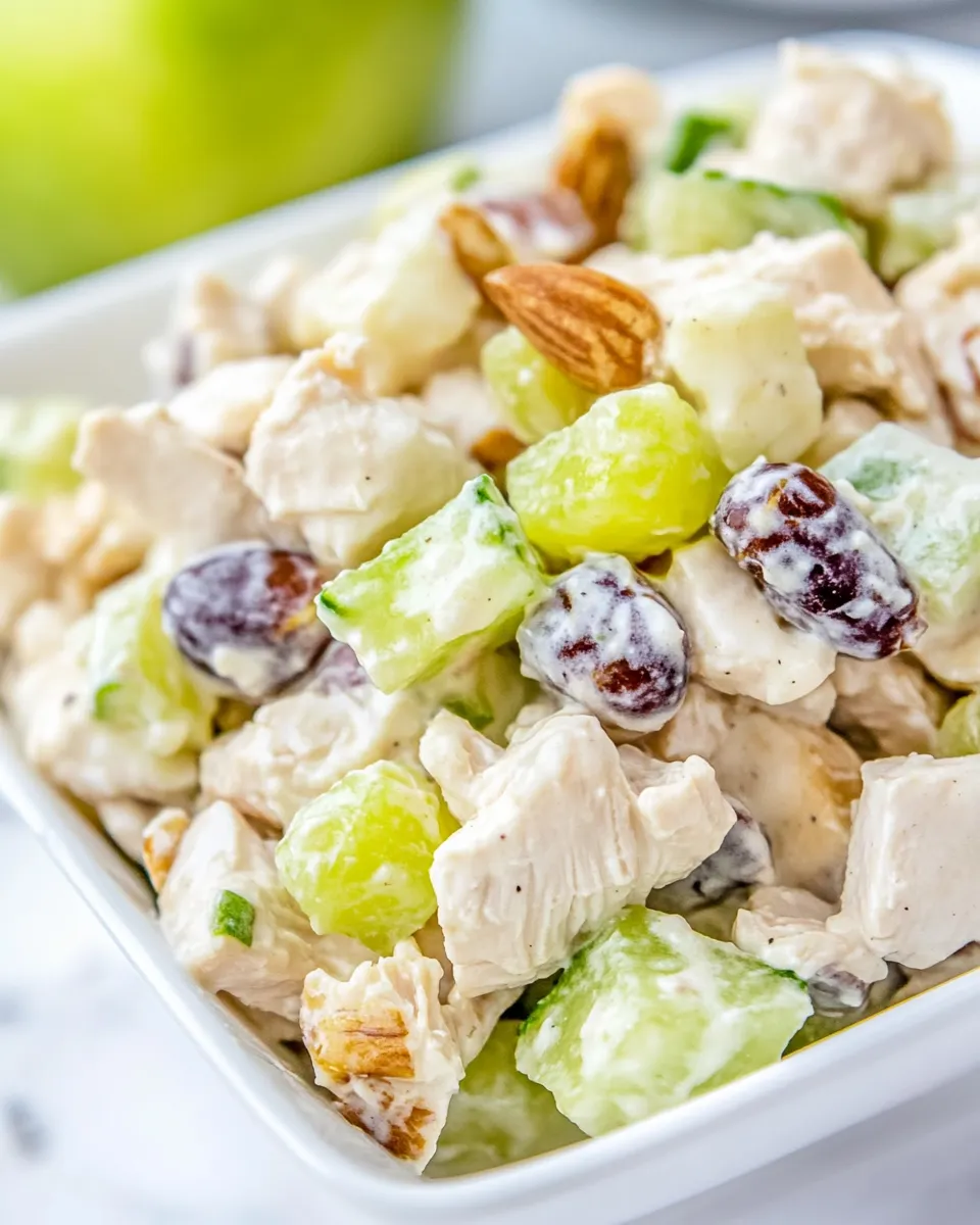 Homemade Classic Waldorf Chicken Salad photo