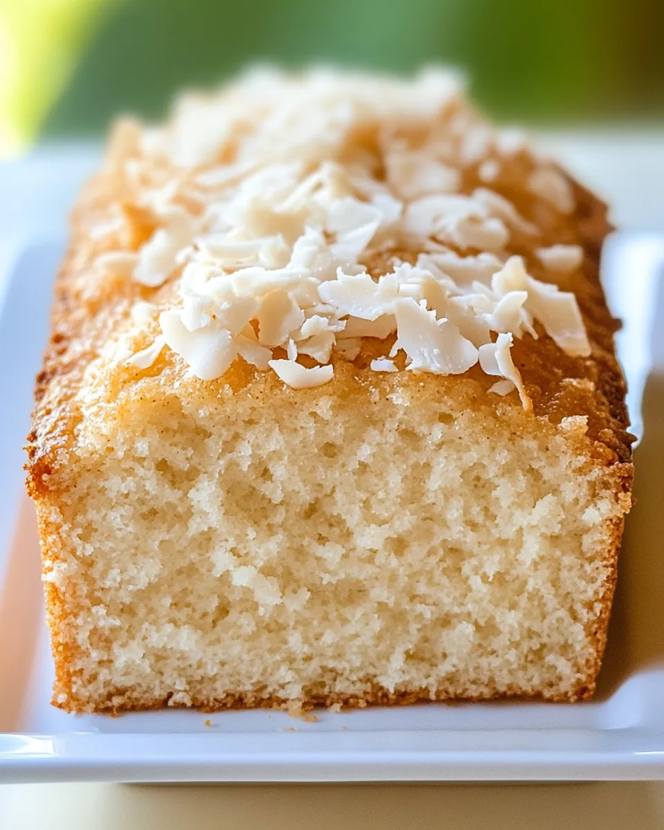 Classic Coconut Bread image