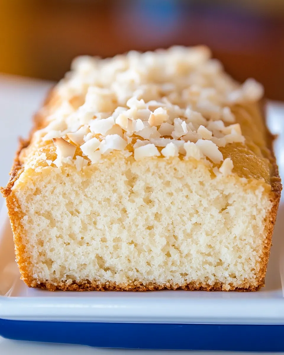 Delicious Coconut Bread dish photo
