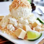 Homemade Coconut Cream Cheese Ball photo
