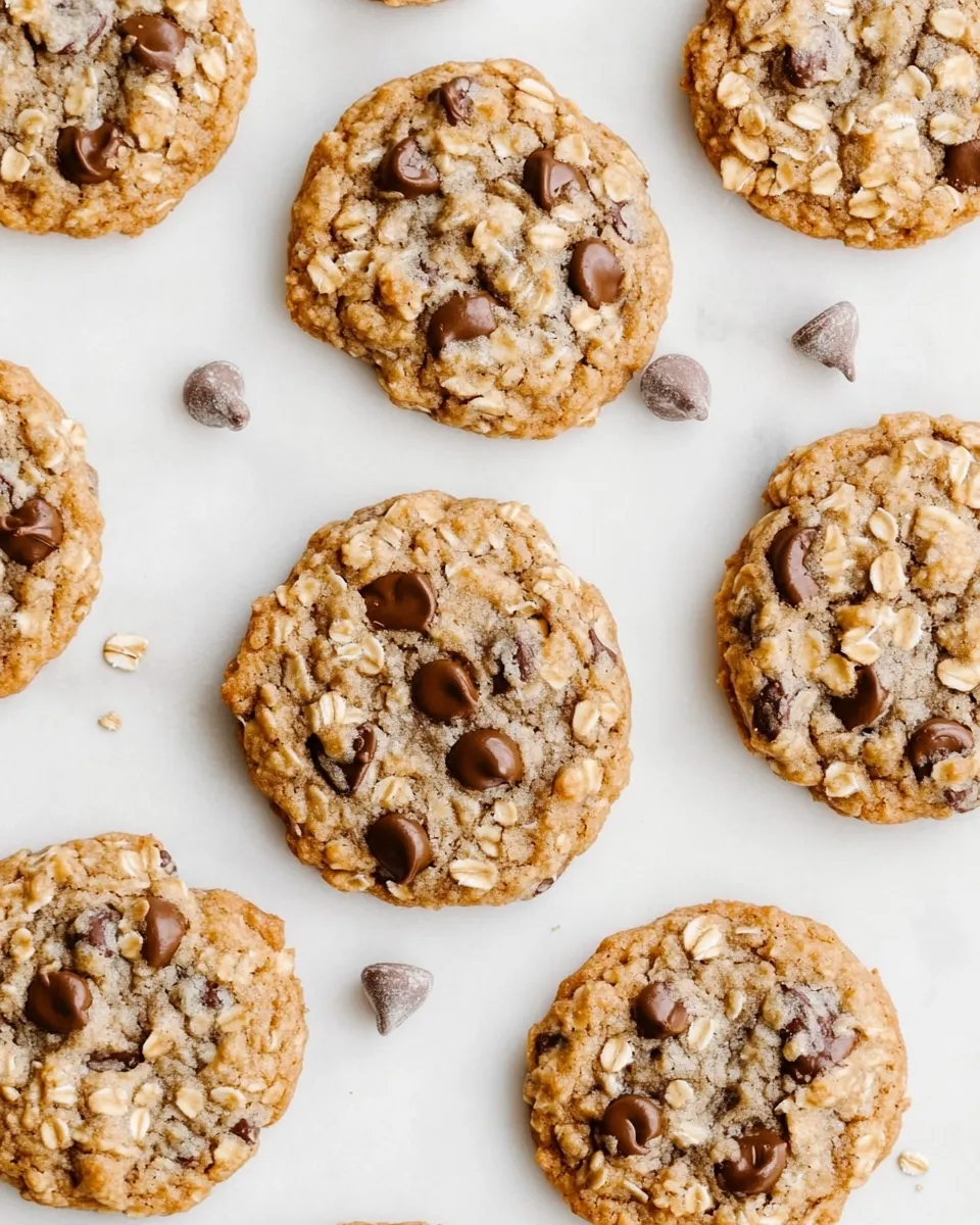 Classic Coconut Oil Oatmeal Cookies image