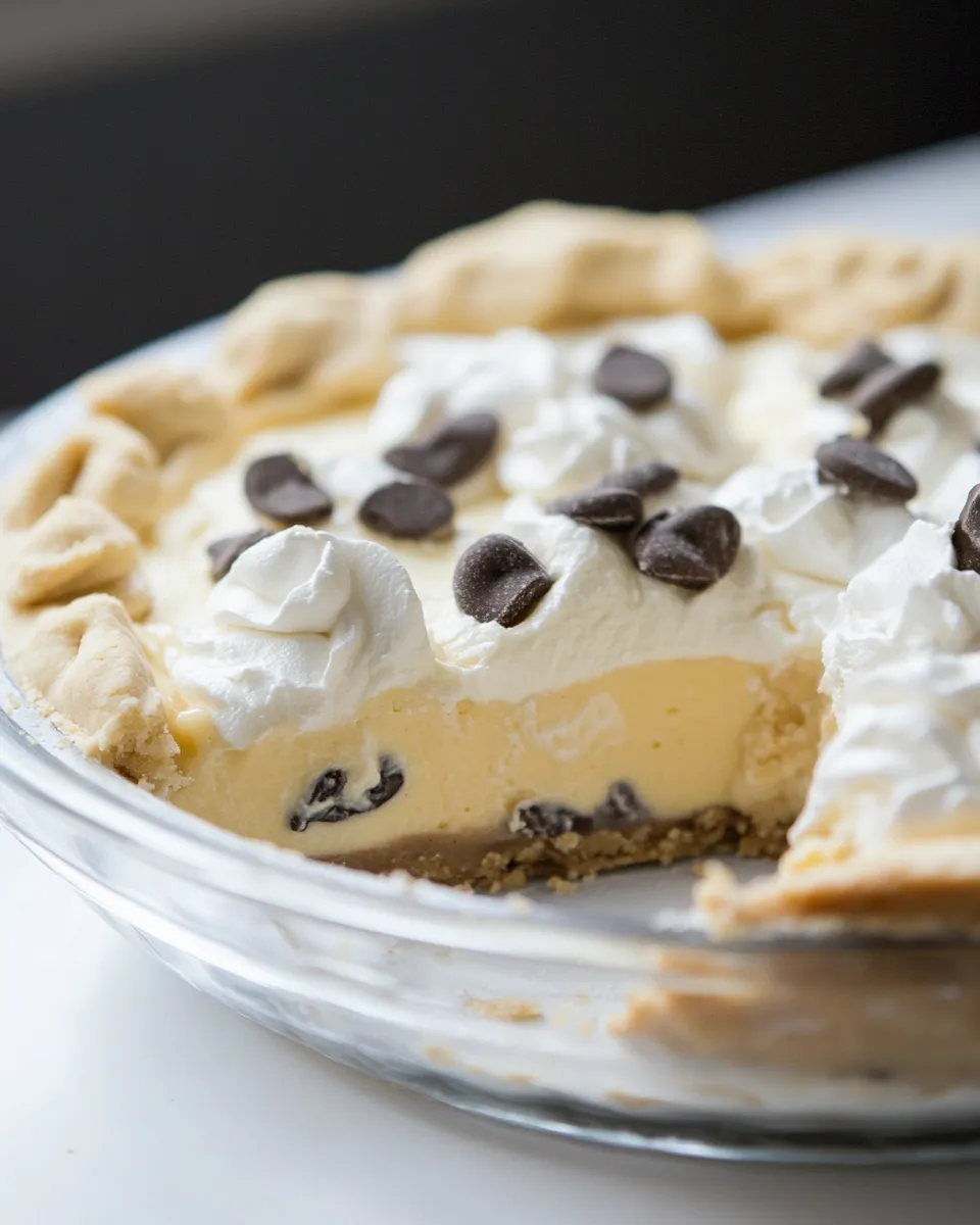 Delicious Cookie Dough Cream Pie dish photo