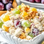 homemade Copycat Chicken Salad Chicks Grape Salad photo