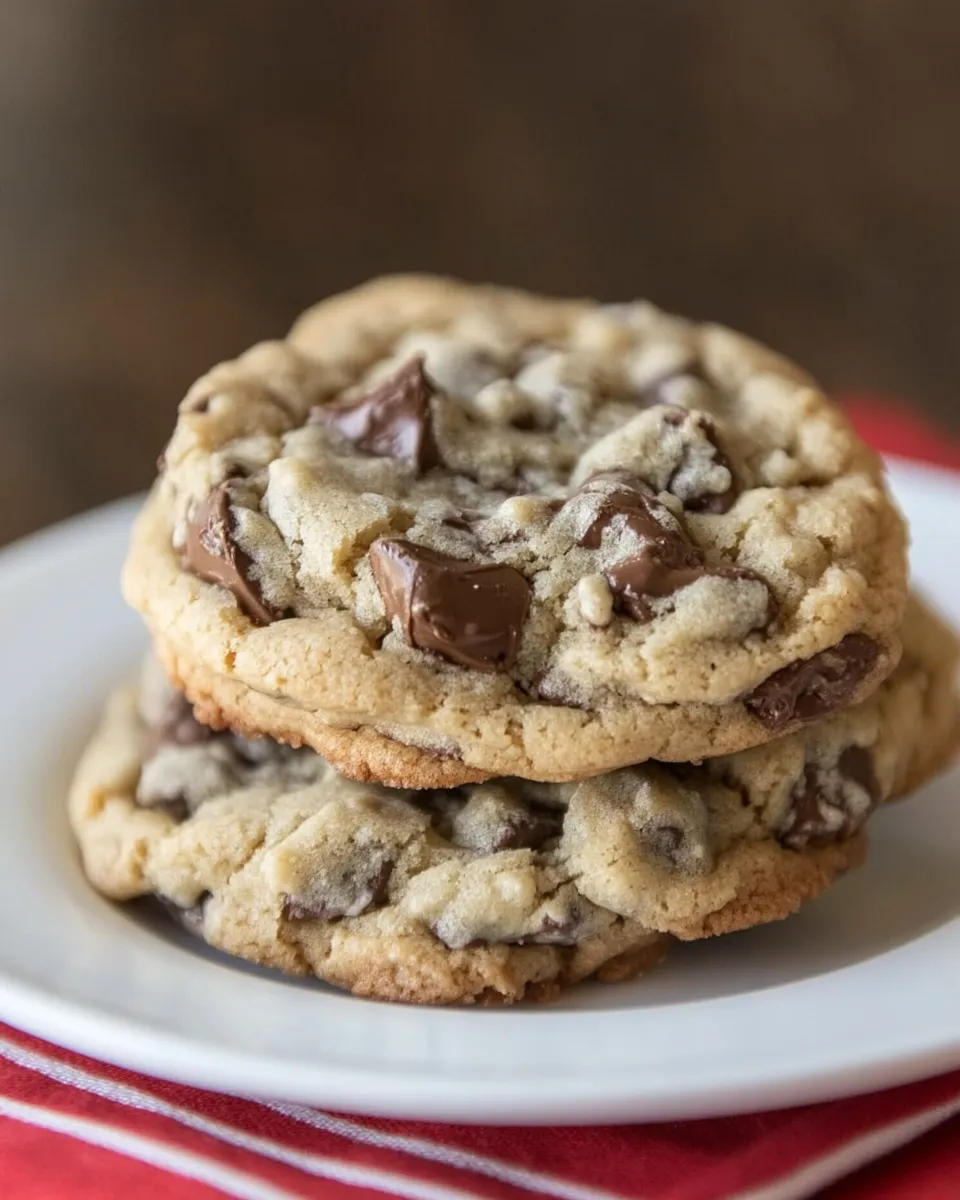 Delicious Copycat Doubletree Cookies plate image