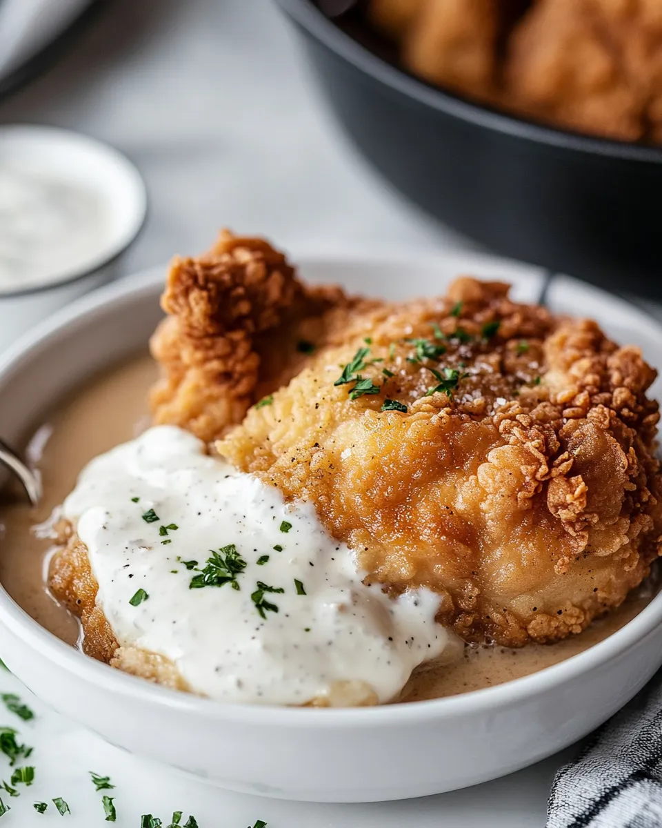 Homemade Country Fried Chicken photo