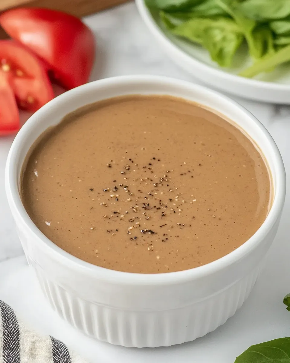 Easy Creamy Balsamic Dressing recipe photo