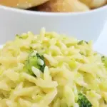 Homemade Creamy Broccoli Orzo photo